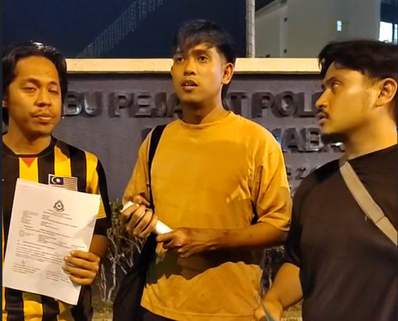 Three released after nine hours in police custody over Sabah protest