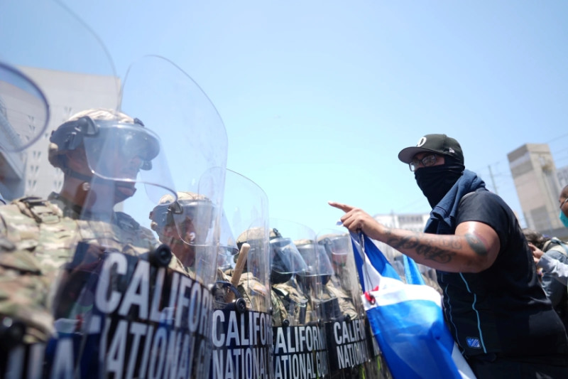 California governor calls Trump National Guard deployment in LA unlawful