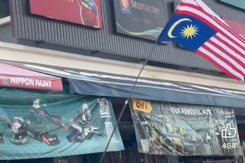 Man arrested over upside-down Jalur Gemilang as police receive 16 reports nationwide