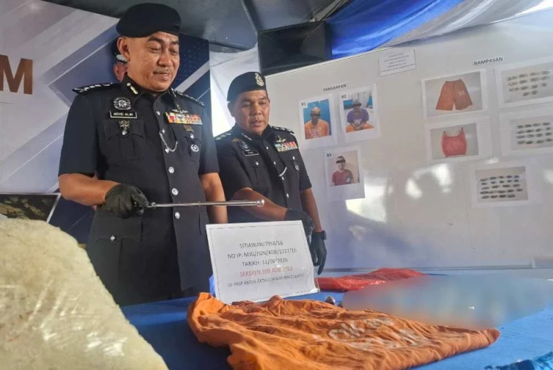 Constable held after RM18,534 worth of drugs found in Lumut police lock-up