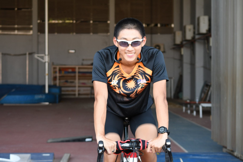 Autistic teen triathlete Isaac dreams of reaching new heights  in Birmingham