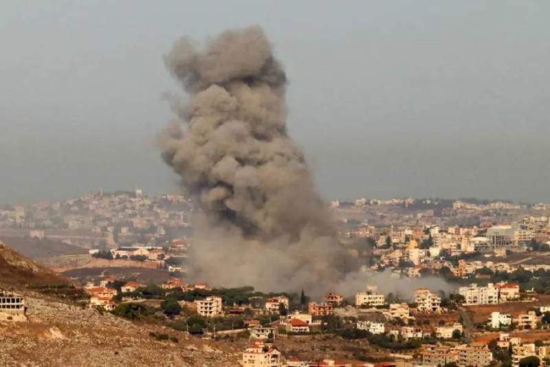Israeli military strikes near Syria’s presidential palace after warning over sectarian attacks