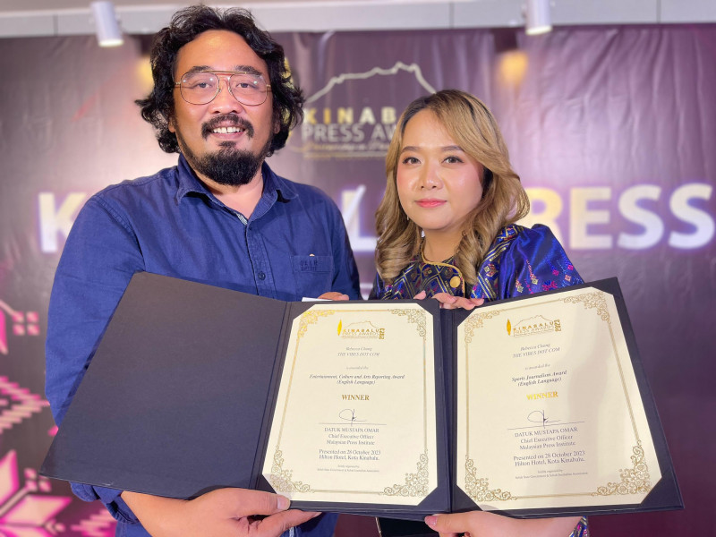 [UPDATED] The Vibes bags two gold, five merit awards in Kinabalu Press Awards 