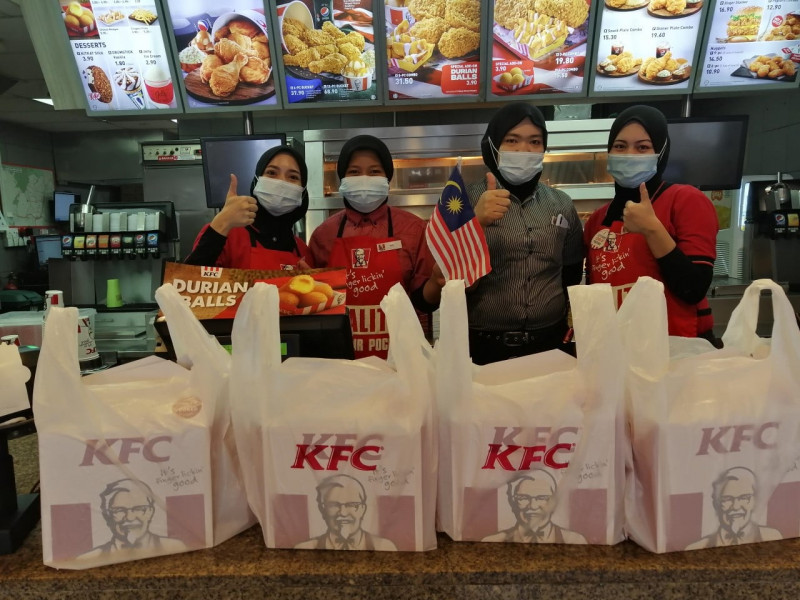 100 KFC outlets temporarily suspended according to report