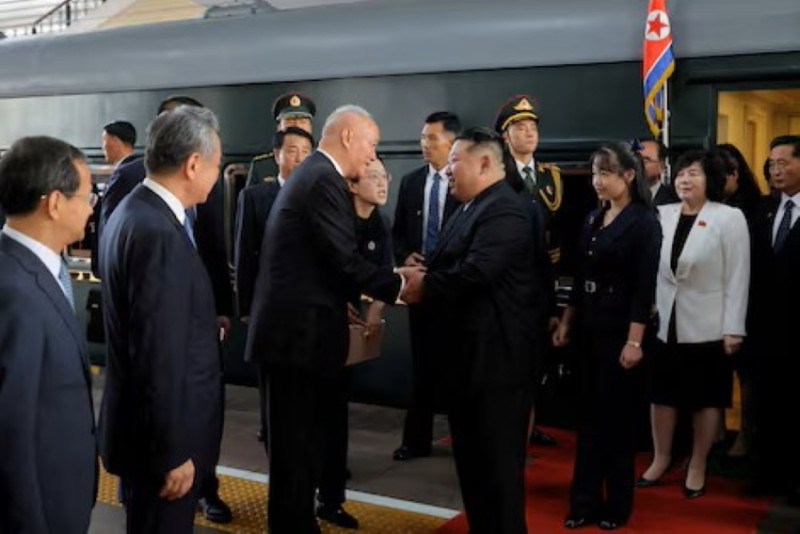 'Front runner' to be North Korea's next supreme leader makes international debut in China