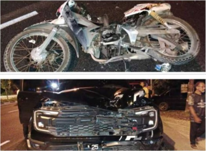 Elderly man killed in collision with 4wd while returning from surau