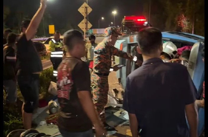 Another drink-driving arrest after crash leaves six injured on Kajang–Semenyih bypass