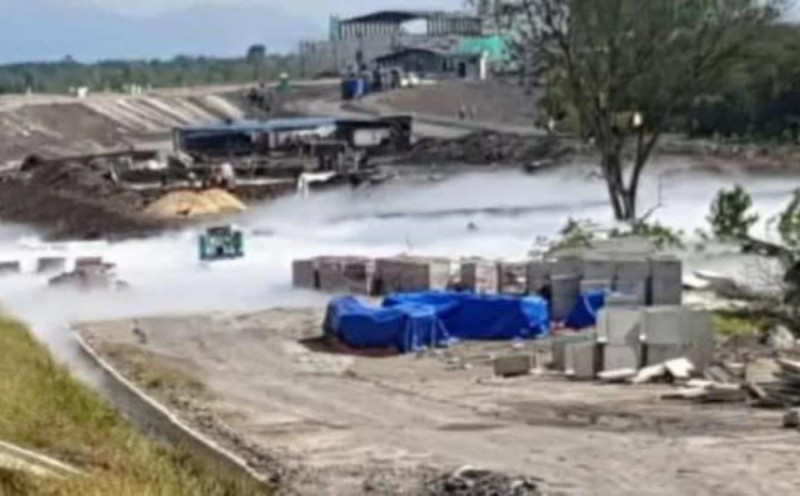 Gas leak at ECRL site in Kerteh under control as authorities caution butane poses fire risk
