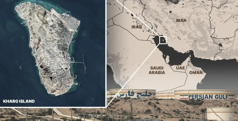 Trump floats seizure of Iran oil hub as war escalates and markets jitter