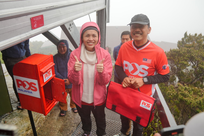 Postal services enhanced on Mount Kinabalu to elevate tourist experience