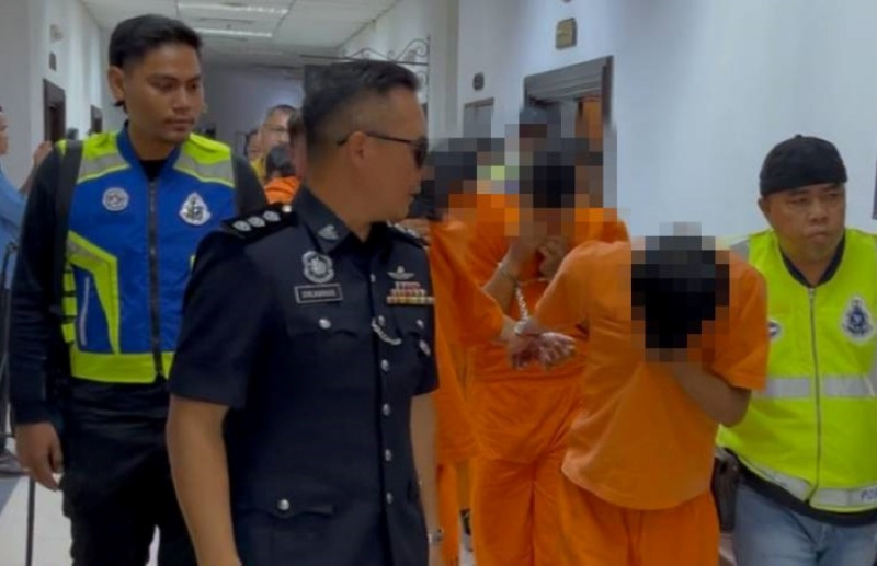 Kuching Shooting: Victim's friend remanded for four days, three others for seven 