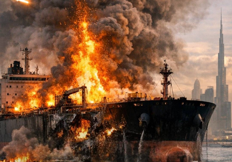 Tanker attack near Dubai escalates Gulf conflict as US issues fresh threat to Iran