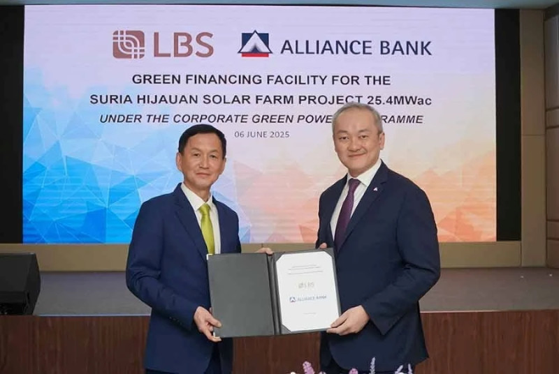 LBS secures RM88.4 million green financing from Alliance Bank for solar farm project