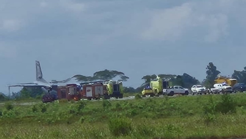 Kuching airport runway closed following RMAF aircraft incident