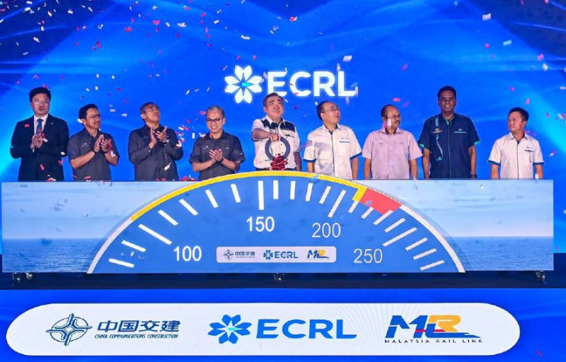 ECRL nears completion at 91.7 per cent as Malaysia prepares for 2027 commercial launch