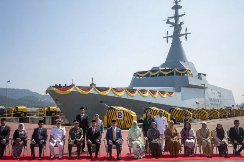 Navy launches third home-built combat ship as LCS programme gathers pace