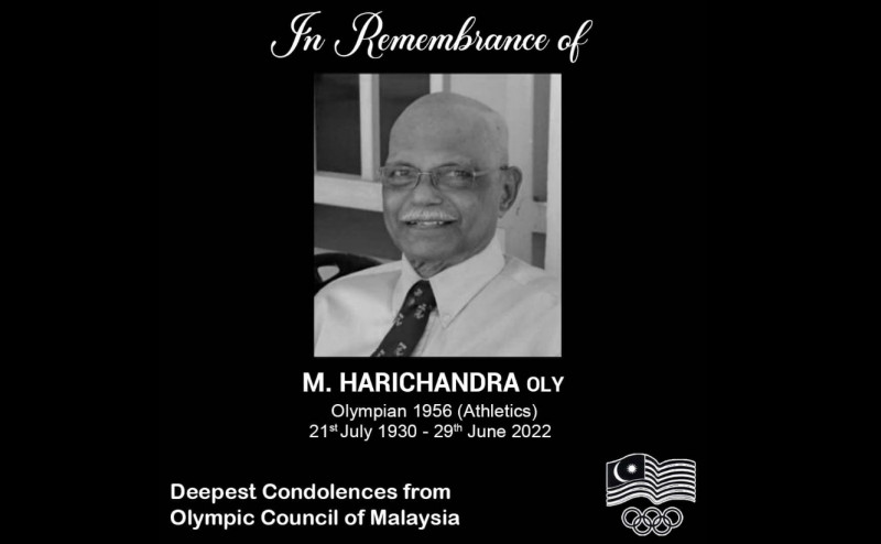Legendary sprinter Jegathesan’s brother Harichandra dies at 92