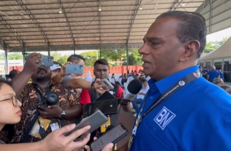 Saravanan: Ground support strong, BN poised for victory in Ayer Kuning