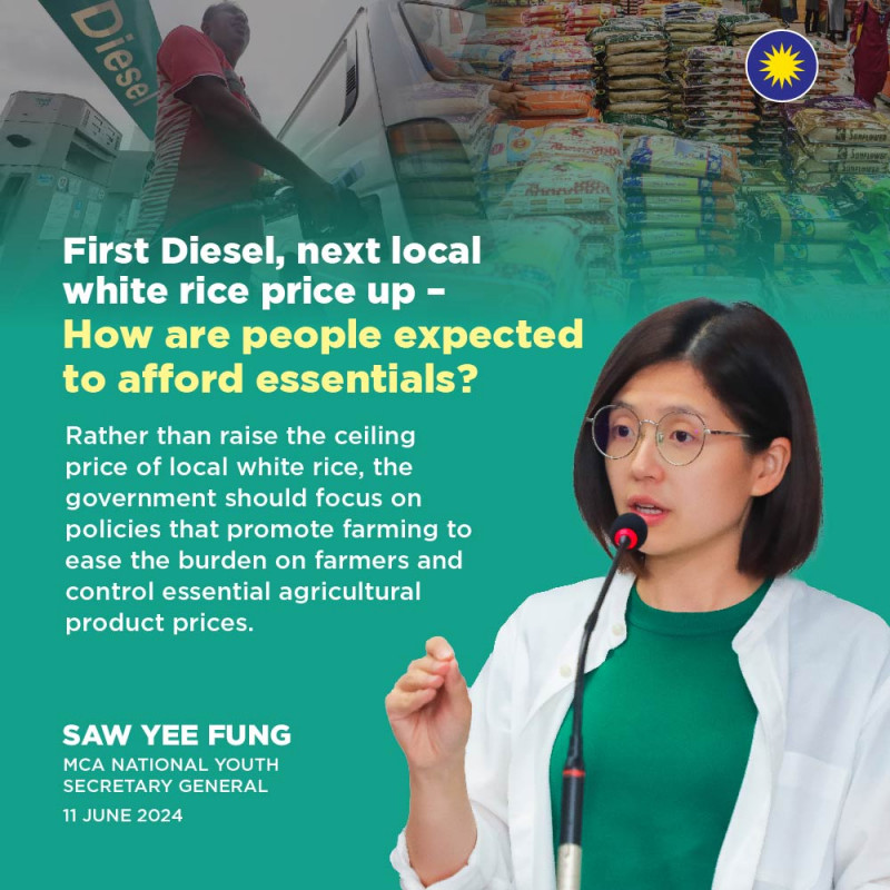 MCA Youth pans Putrajaya policies for worsening cost of living crisis