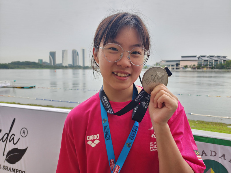 Magdalene does country proud with another SEA Open Water C'ship silver 