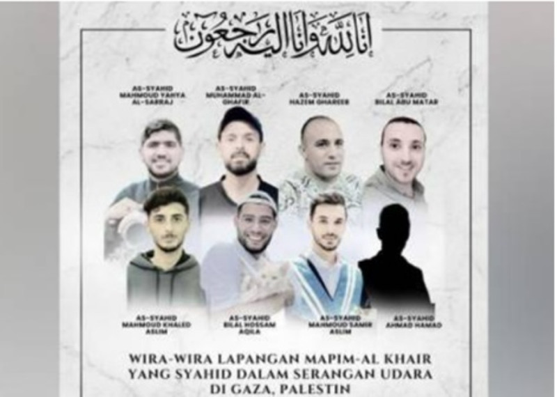 Eight MAPIM humanitarian workers killed in Israeli airstrike on Gaza