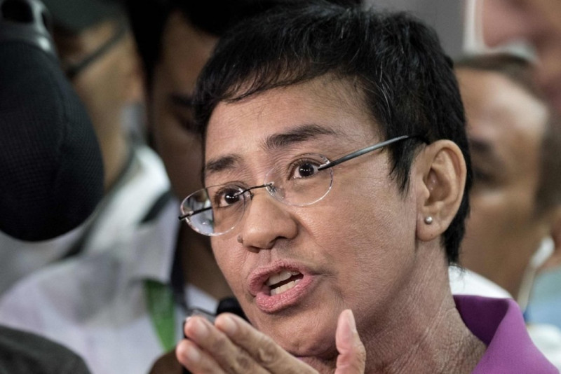 Philippines’ Ressa says Nobel Prize for ‘all journalists’