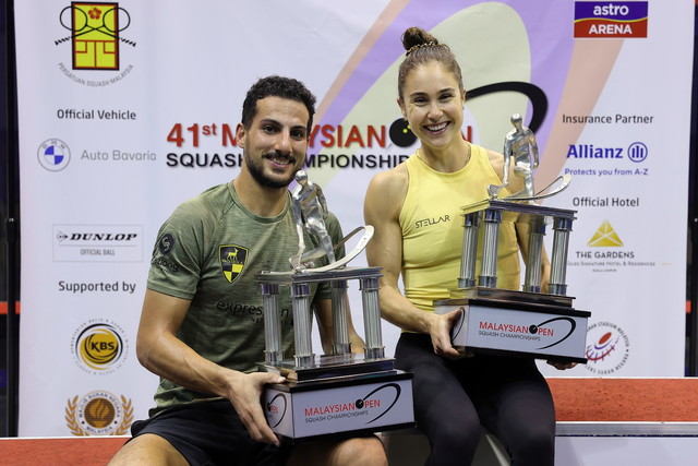 Mazen clinches smashing victory in squash M’sian Open