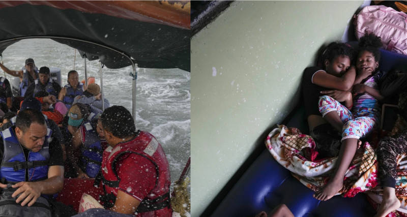 Migrants brave treacherous journey across Darien Gap to return home