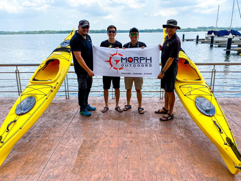 Morphing sea kayaking
