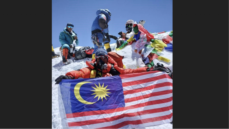 Disability doesn’t prevent Ravichandran becoming first M’sian to conquer K2
