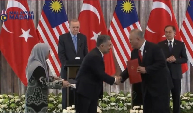 Malaysia - Turkey strengthen bilateral relations with 11 MoUs across key sectors