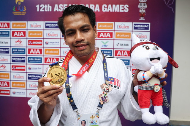 Asean Para Games: not even fever can stop Fatah from bagging judo gold