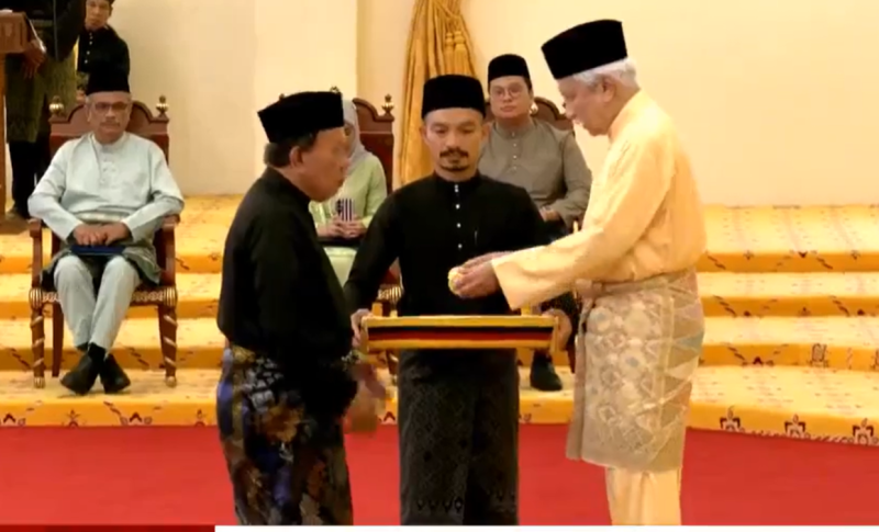 Ismail Lasim sworn in as Negeri Sembilan's 12th Menteri Besar