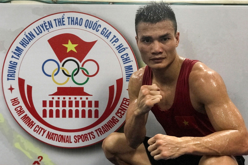 'Little Chicken' carries Vietnam's hopes for Olympic boxing glory