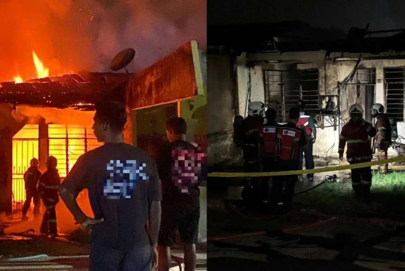 Tragic fire claims the life of disabled woman in Nilai