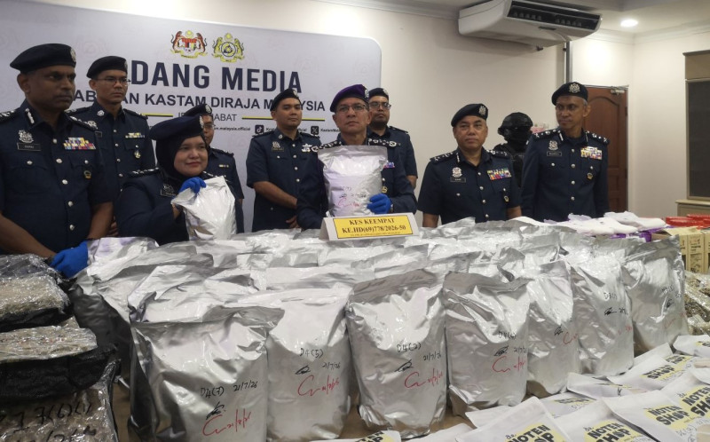 Country used as transit hub for RM42.8m international drug haul