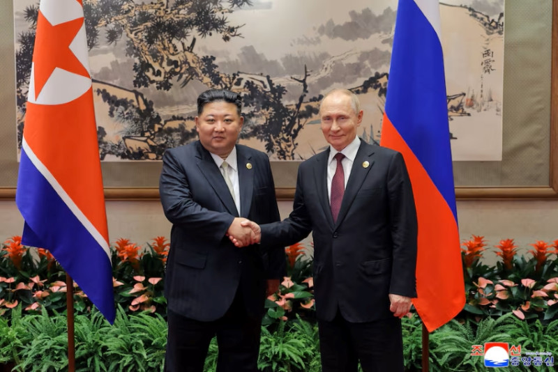 North Korea pledges full support for Russia in Ukraine war, Kim and Putin discuss strategic partnership