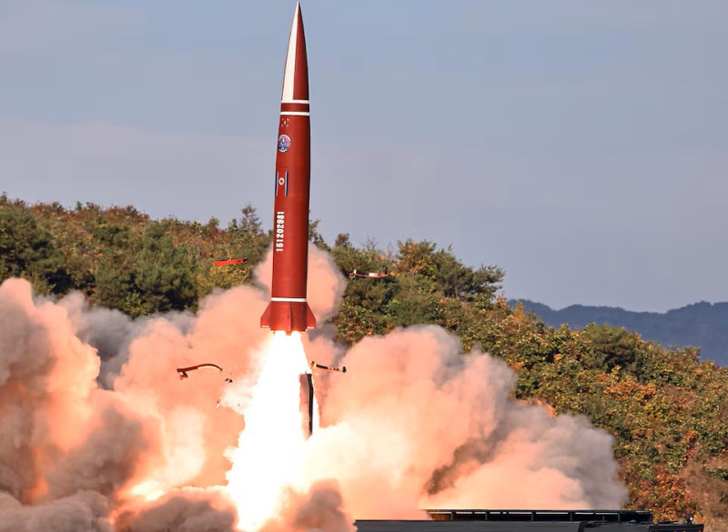 North Korea test-fires tactical ballistic missile amid rising regional tensions