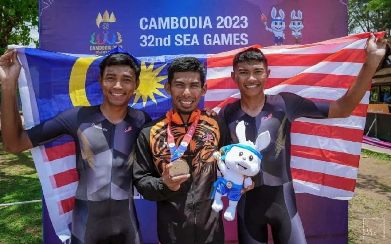 SEA Games: cycling squad kick off campaign with silver, bronze in criterium