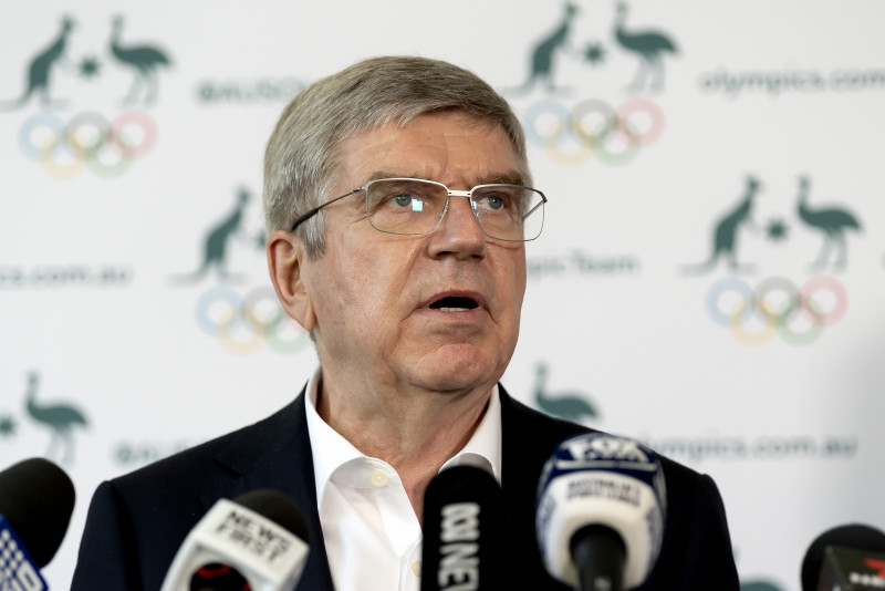 ‘Ukrainian flag will fly high’, declares Olympics chief Bach
