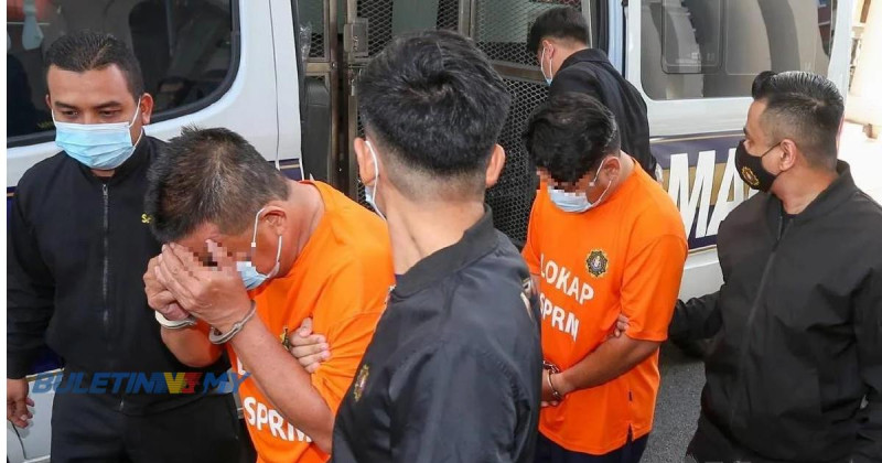 Local Council Officers remanded in RM54,000 bribery probe over festive hawker licences