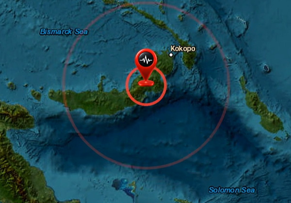 Magnitude 5.2 earthquake hits Papua New Guinea’s New Britain region