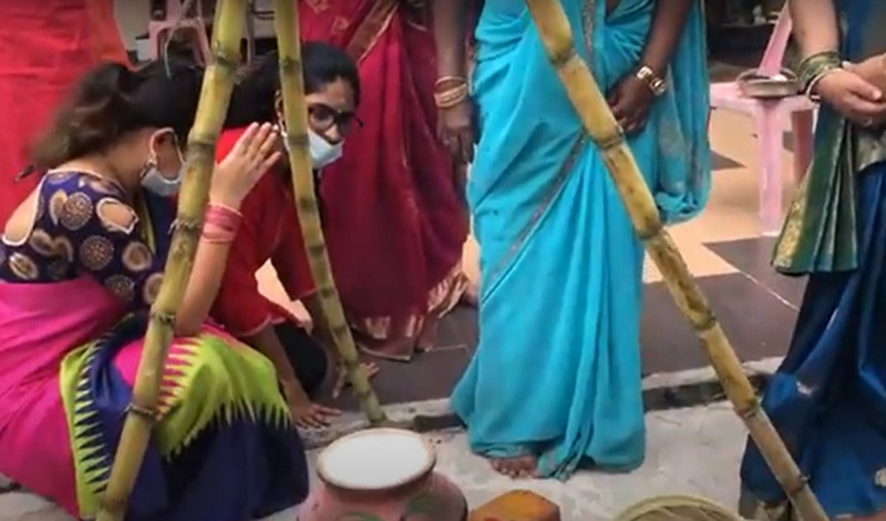 Ponggal celebrations a smaller but no less joyful affair