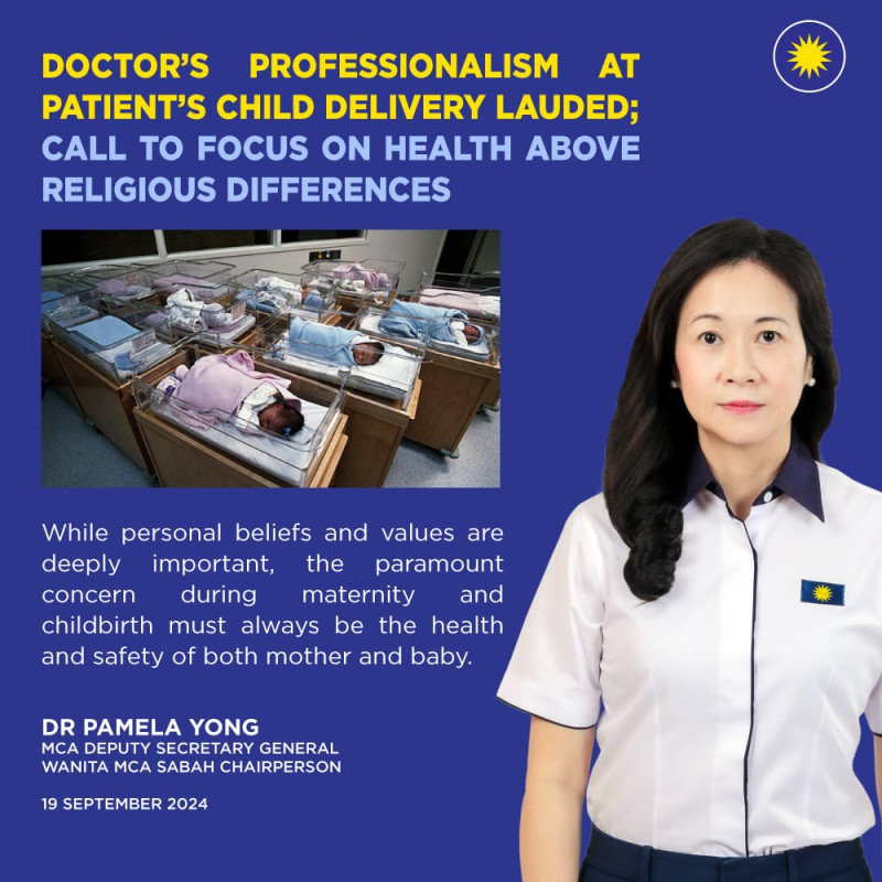 MCA praises doctor’s professionalism, compassion in dealing with woman in labour 