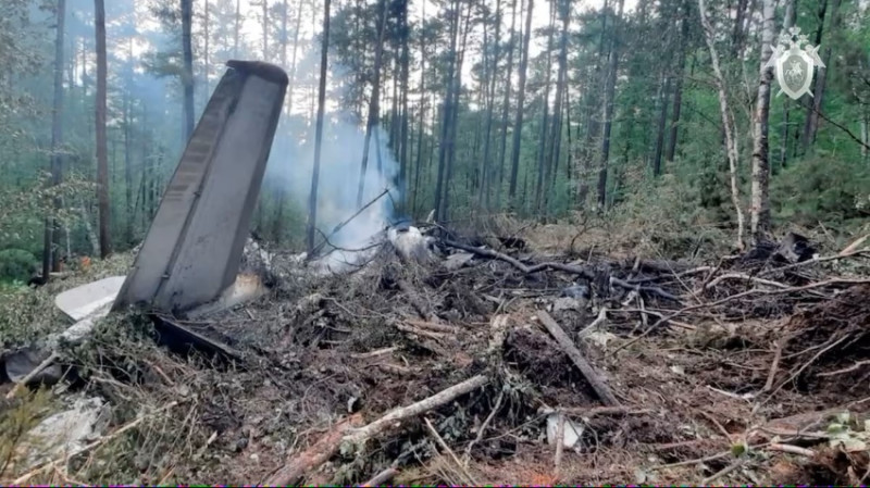 Russian plane crashes in Russia's far east, nearly 50 people on board feared dead