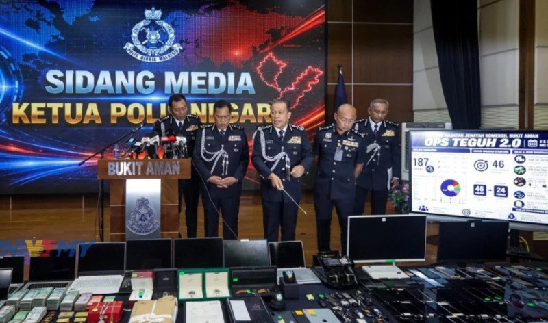 International online fraud syndicate busted in Klang Valley as police seize RM57.68m in luxury assets