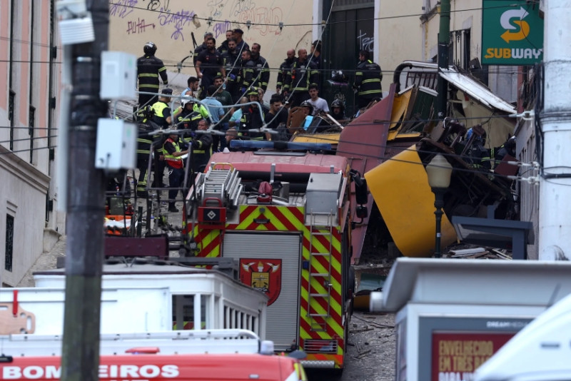 Lisbon in mourning as 15 killed in historic funicular railway tragedy