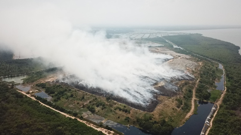 Penang witnesses its worst landfill fire in history