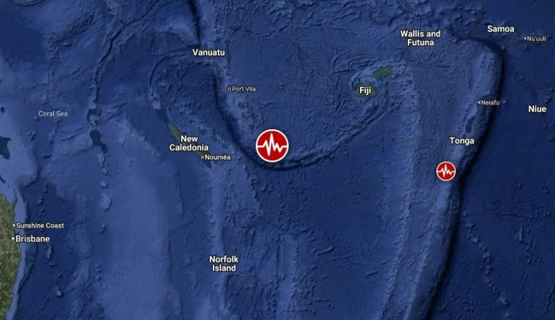 Strong 6.3-magnitude earthquake strikes southeast of Loyalty Islands