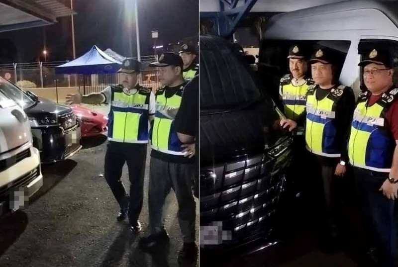 Singapore-registered e-hailing vehicles caught operating illegally in Johor Bahru